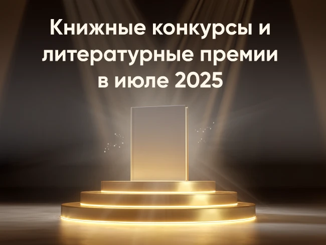 Книжные конкурсы и литературные премии в июле 2025: куда еще можно подать заявку?