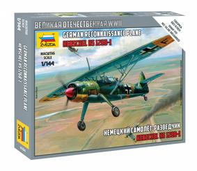 6184 Сборная модель немецкий самолет "Хеншель"