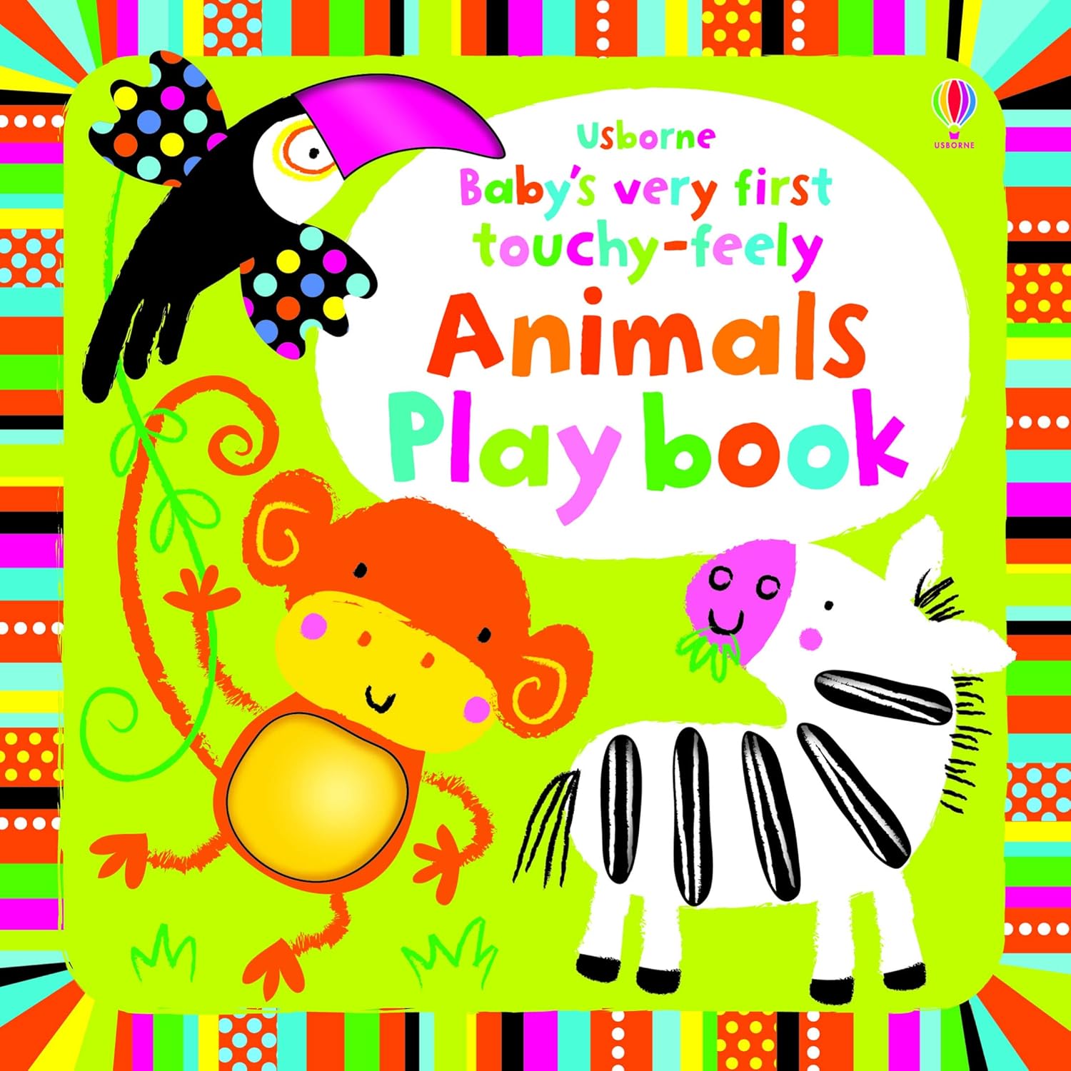 First Touchy-feely Animals Play Book