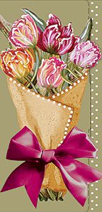 12268-10 Открытка. ЛАКАРТ. Конверт для денег