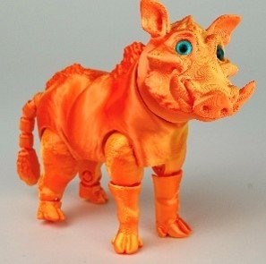 Подвижная игрушка антистресс 3D Кабан Хрум арт.1406